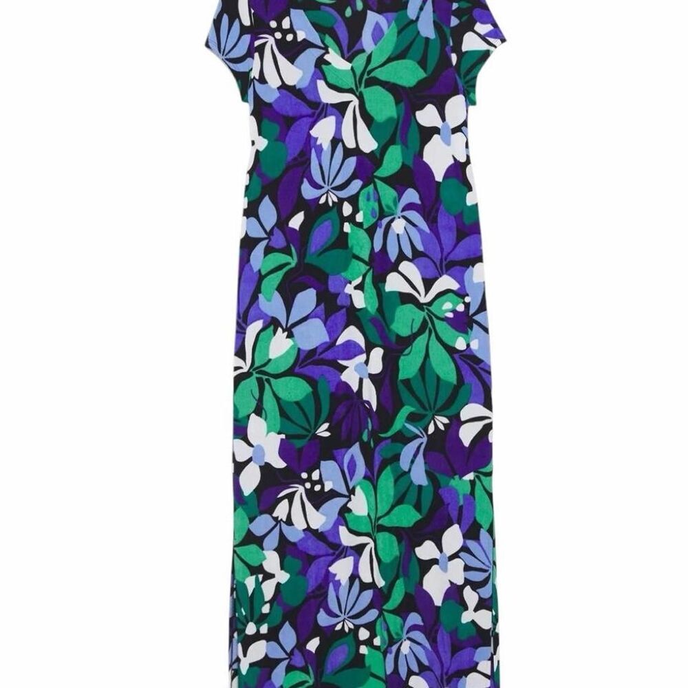Chicos Travelers™ Floral V-neck Maxi Dress